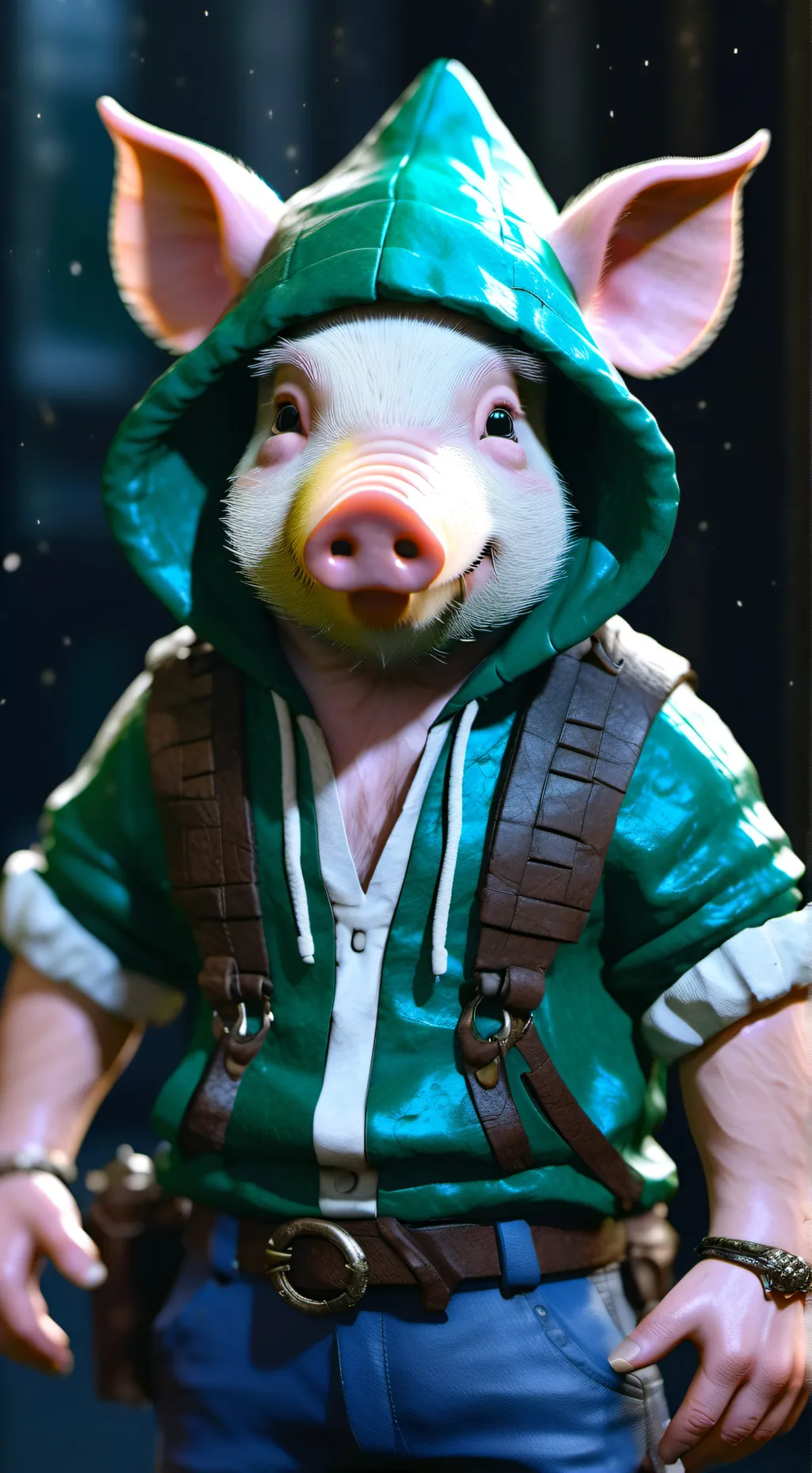 ai character: guest pig background