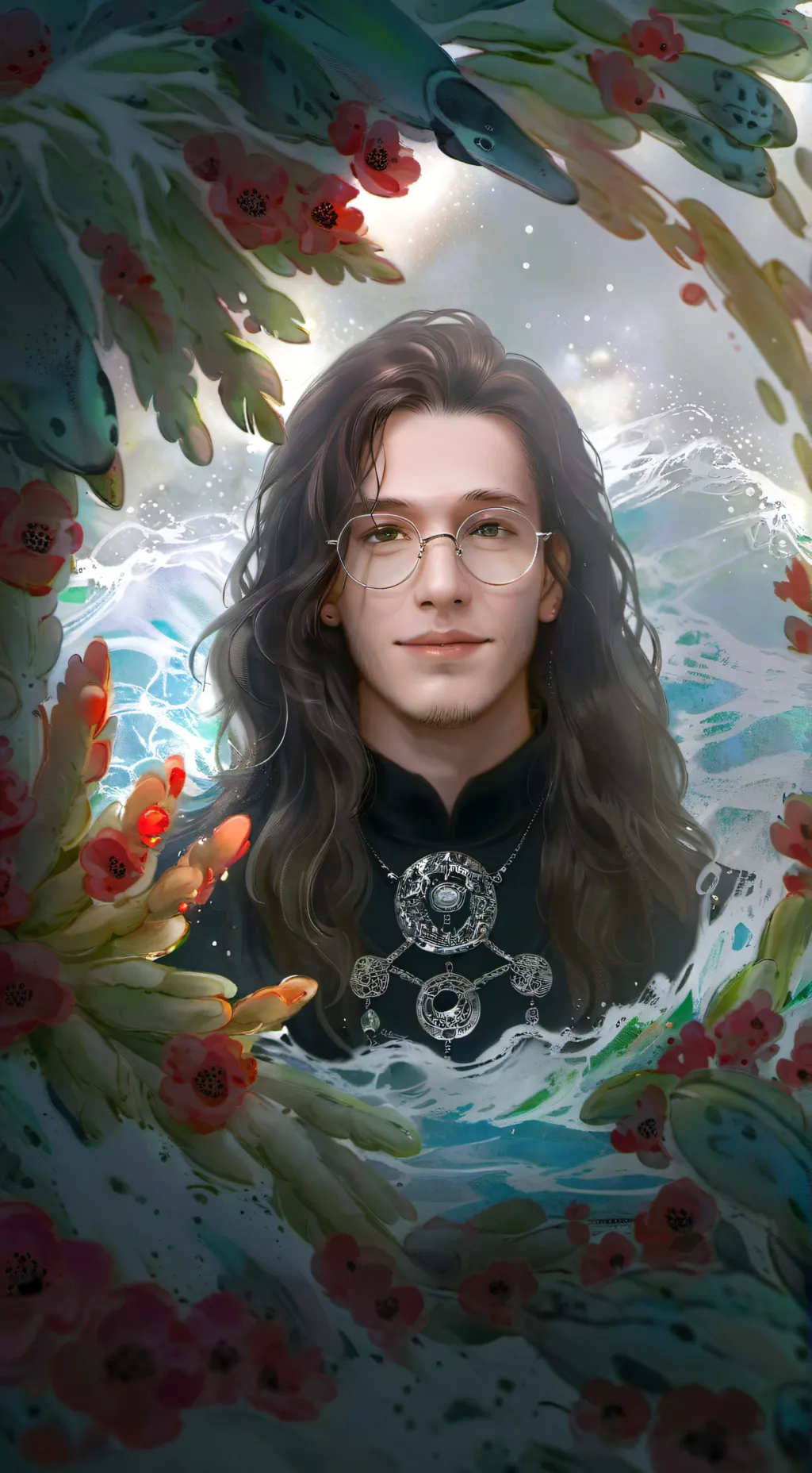 ai character: Mac background
