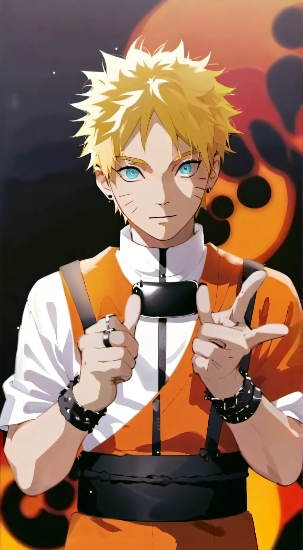 ai character: Naruto 10 things background
