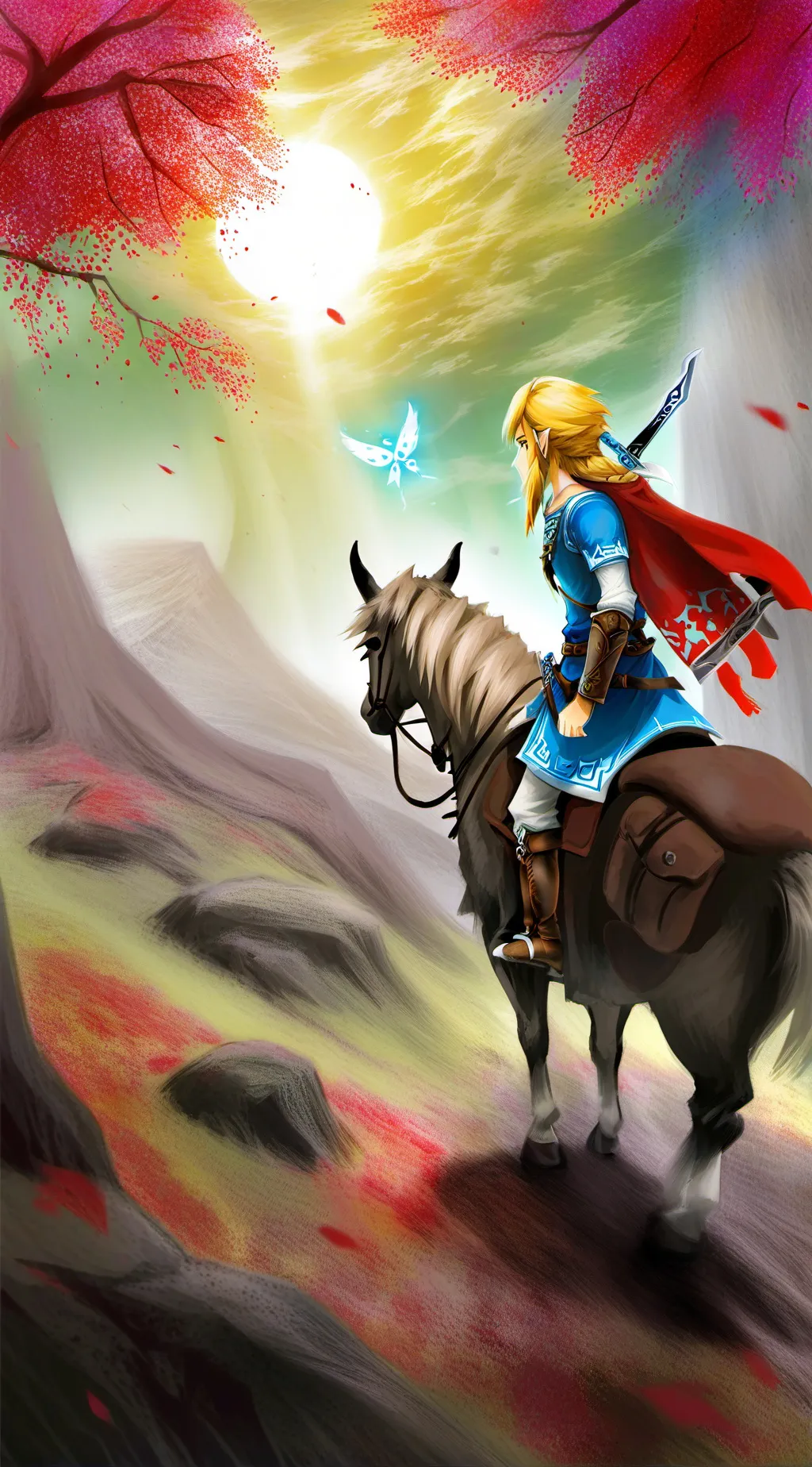 ai character: ・・Loz Botw・・ background
