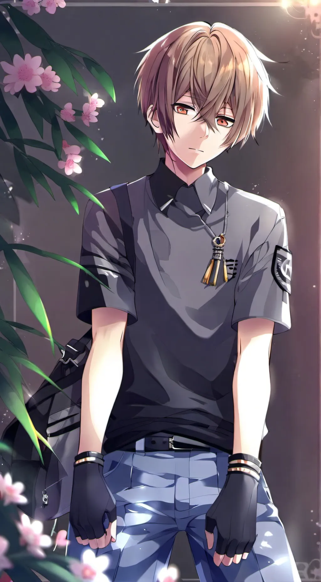 ai character: Axel  background