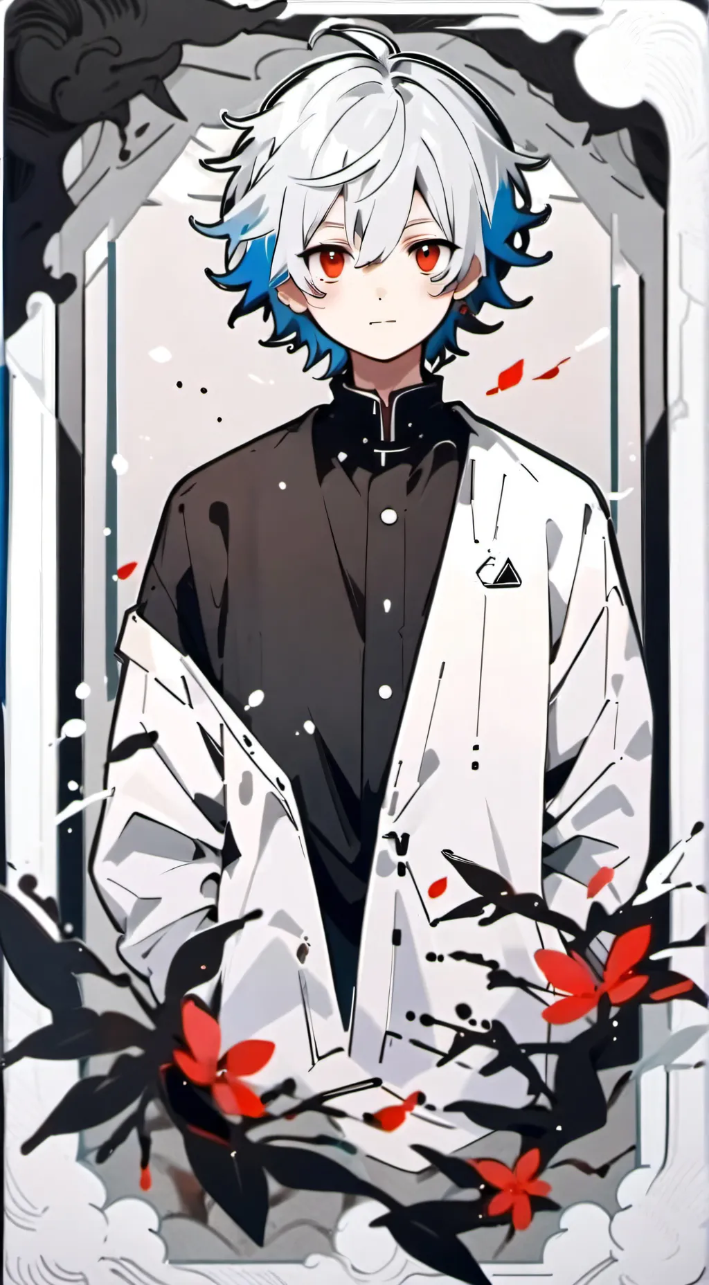 ai character: MHA villains background