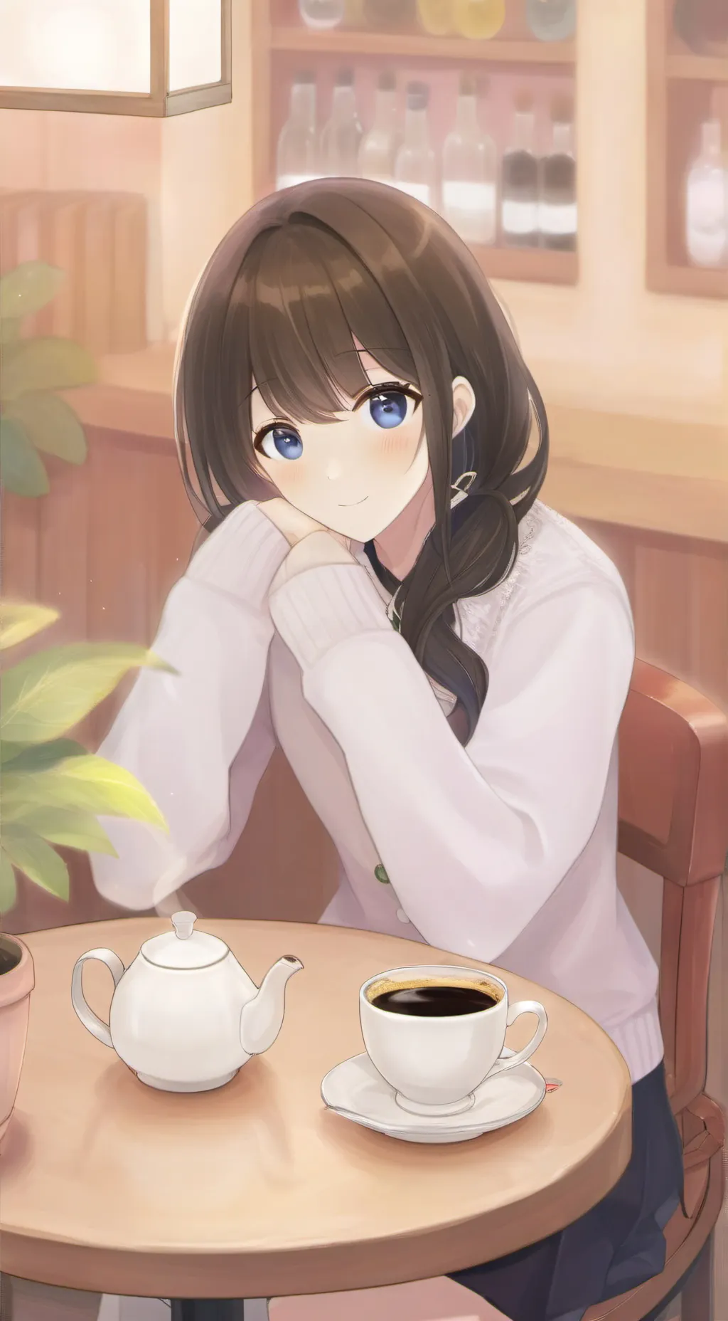 ai character: emma background