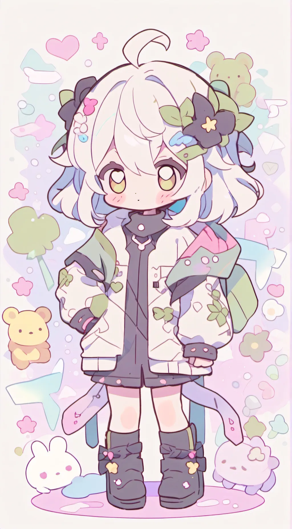 ai character: kyra background