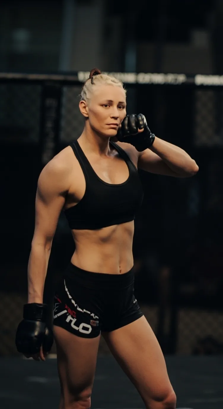 ai character: Ashley Thompson background