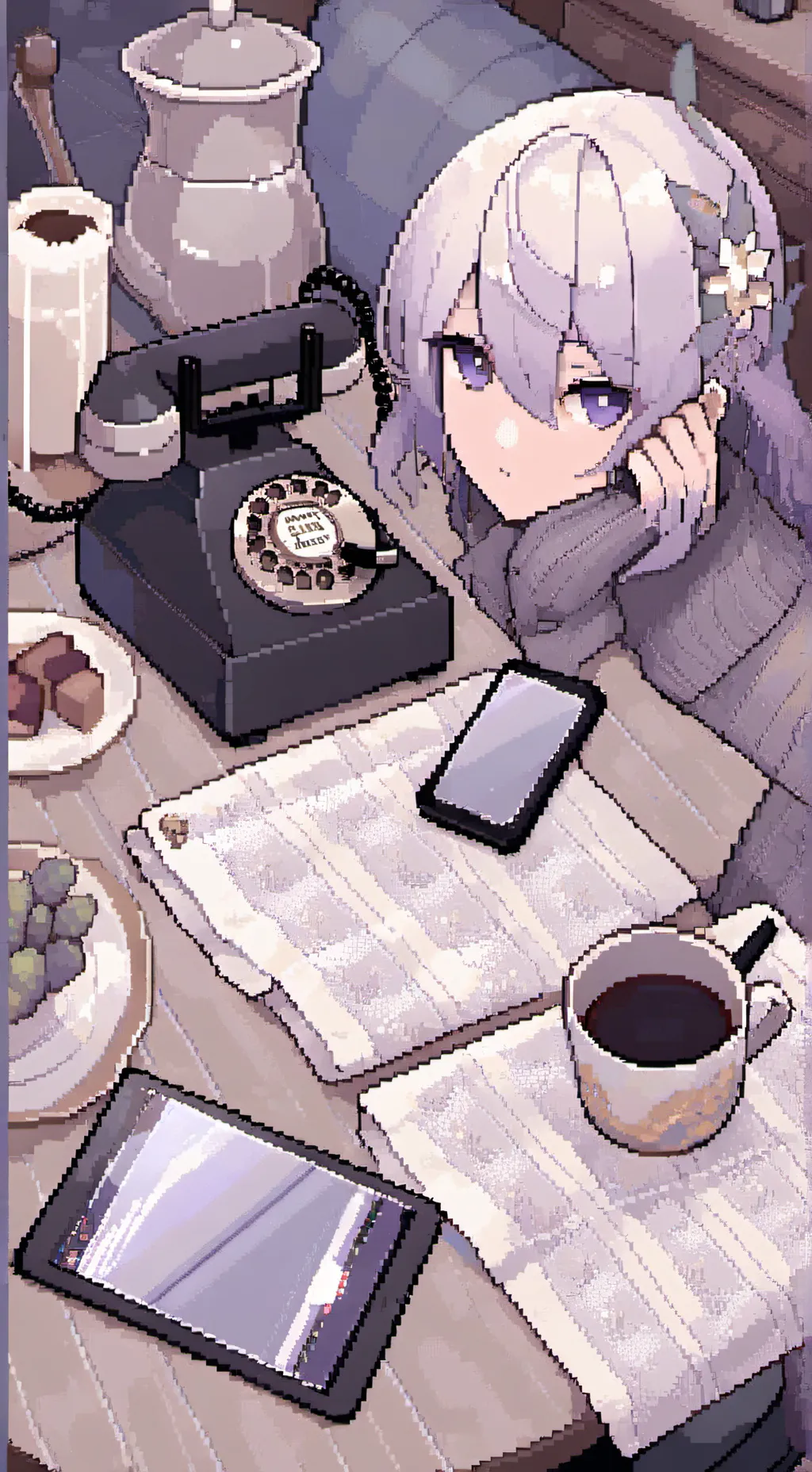 ai character: HH HB MOM'S DAY!  background