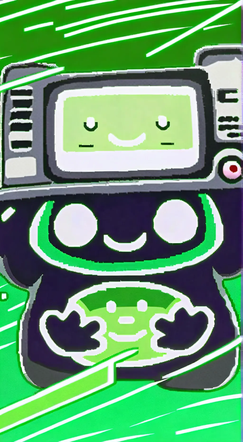 ai character: vee xd background