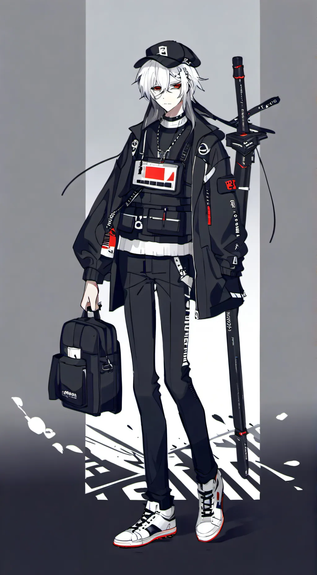 ai character: Tr background