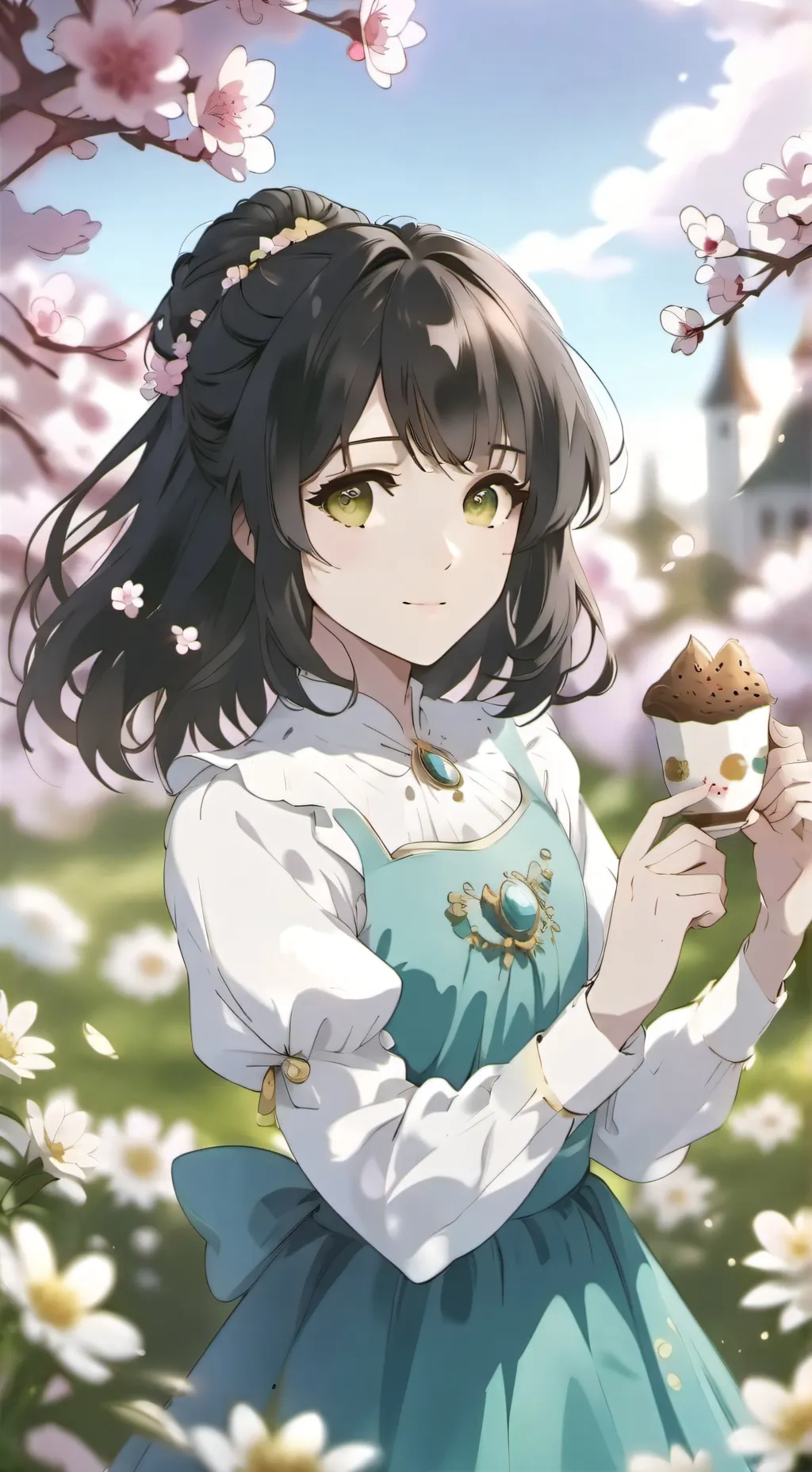 ai character: Рита background