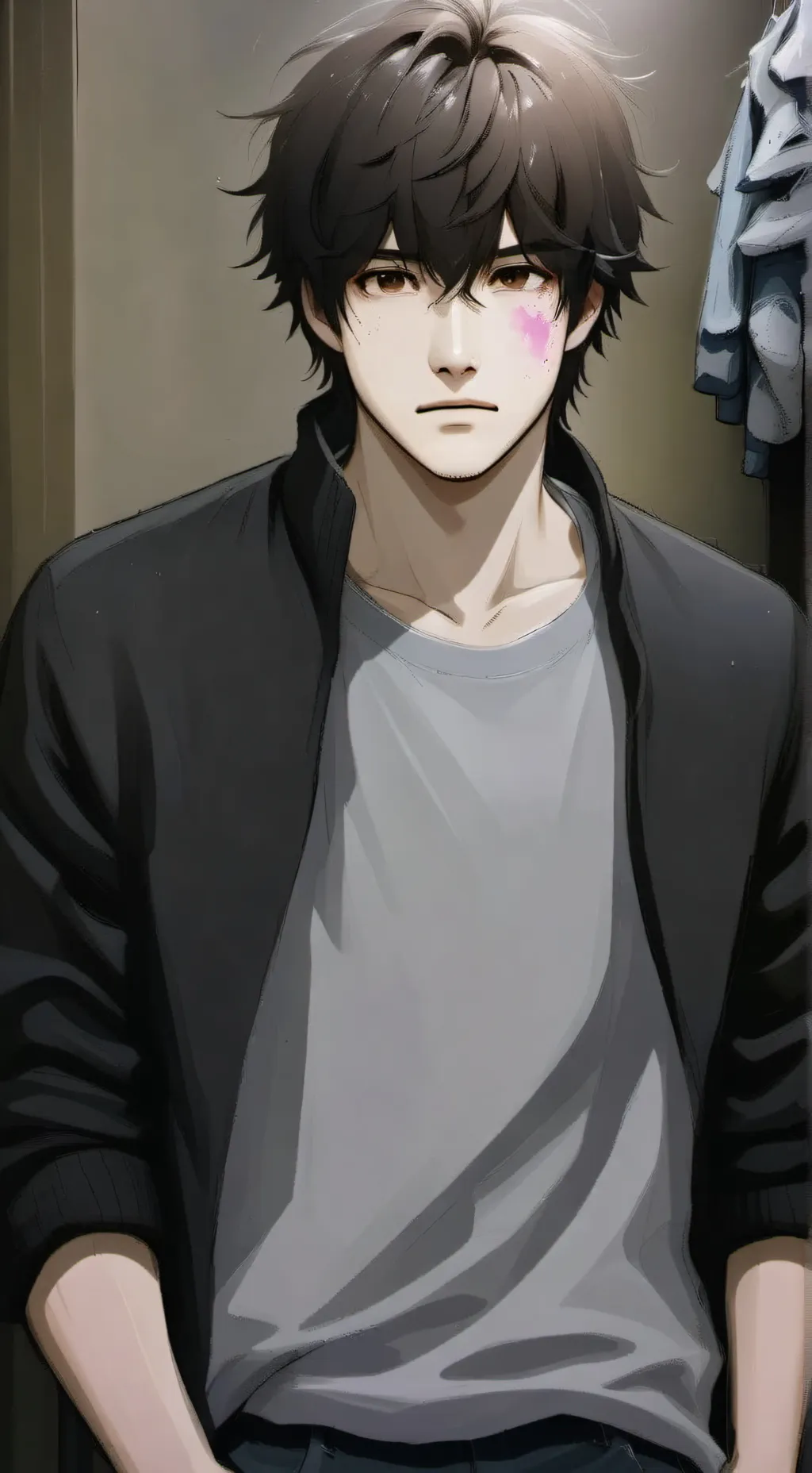 ai character: Ethan Anderson  background