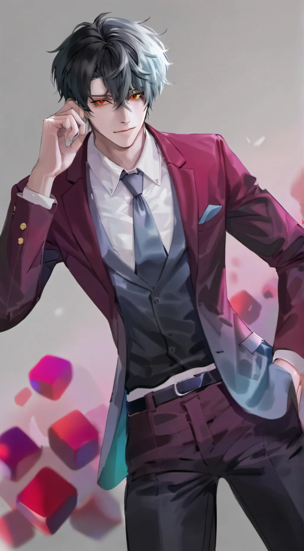 ai character: mha background