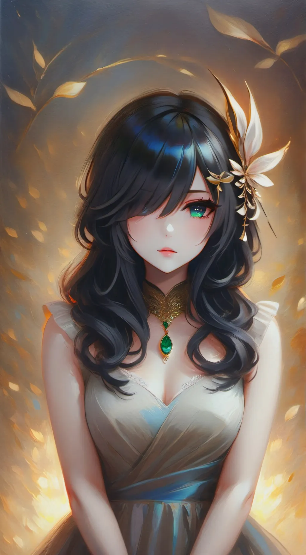 ai character: Афелия background