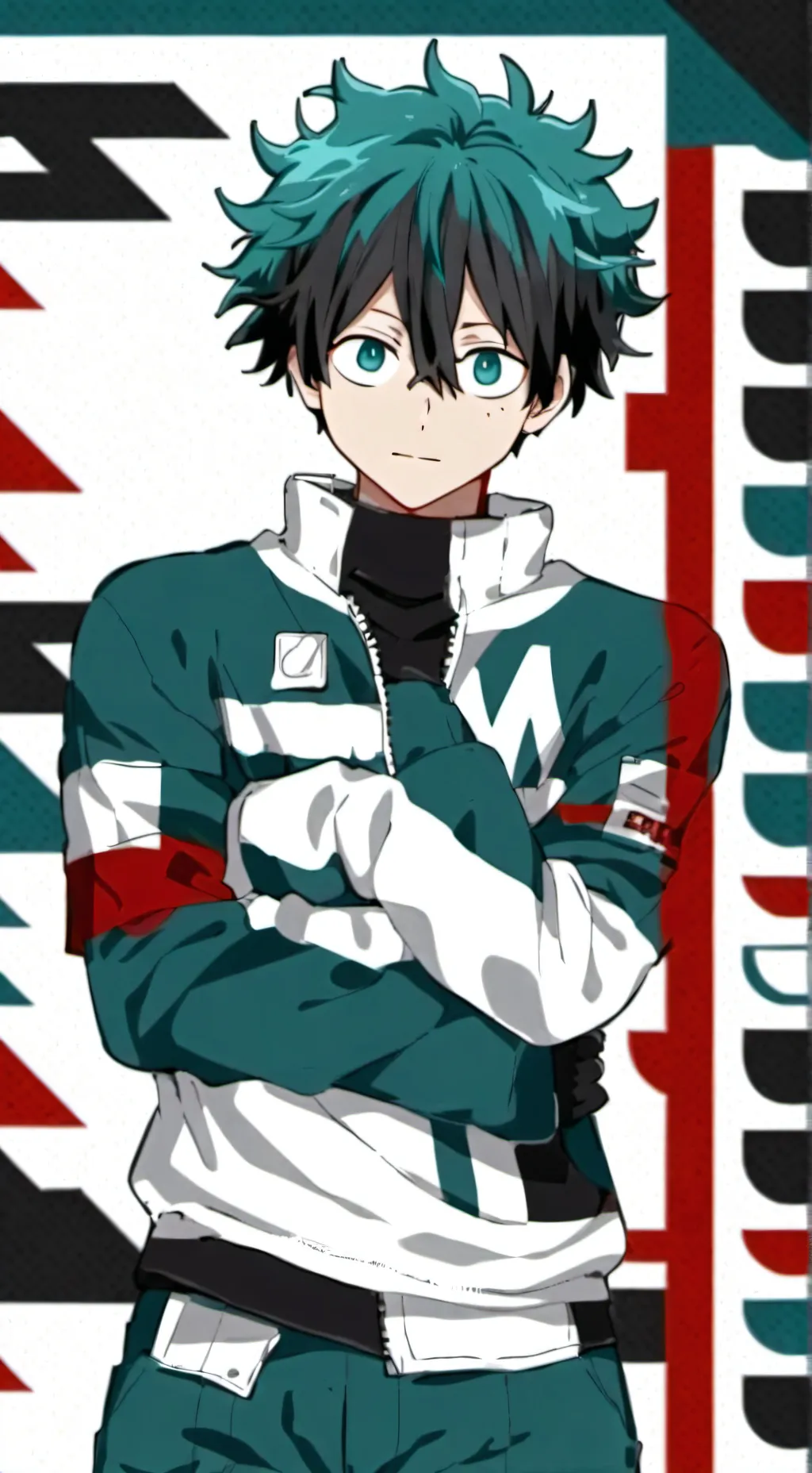 ai character: izuku tu hermano  background