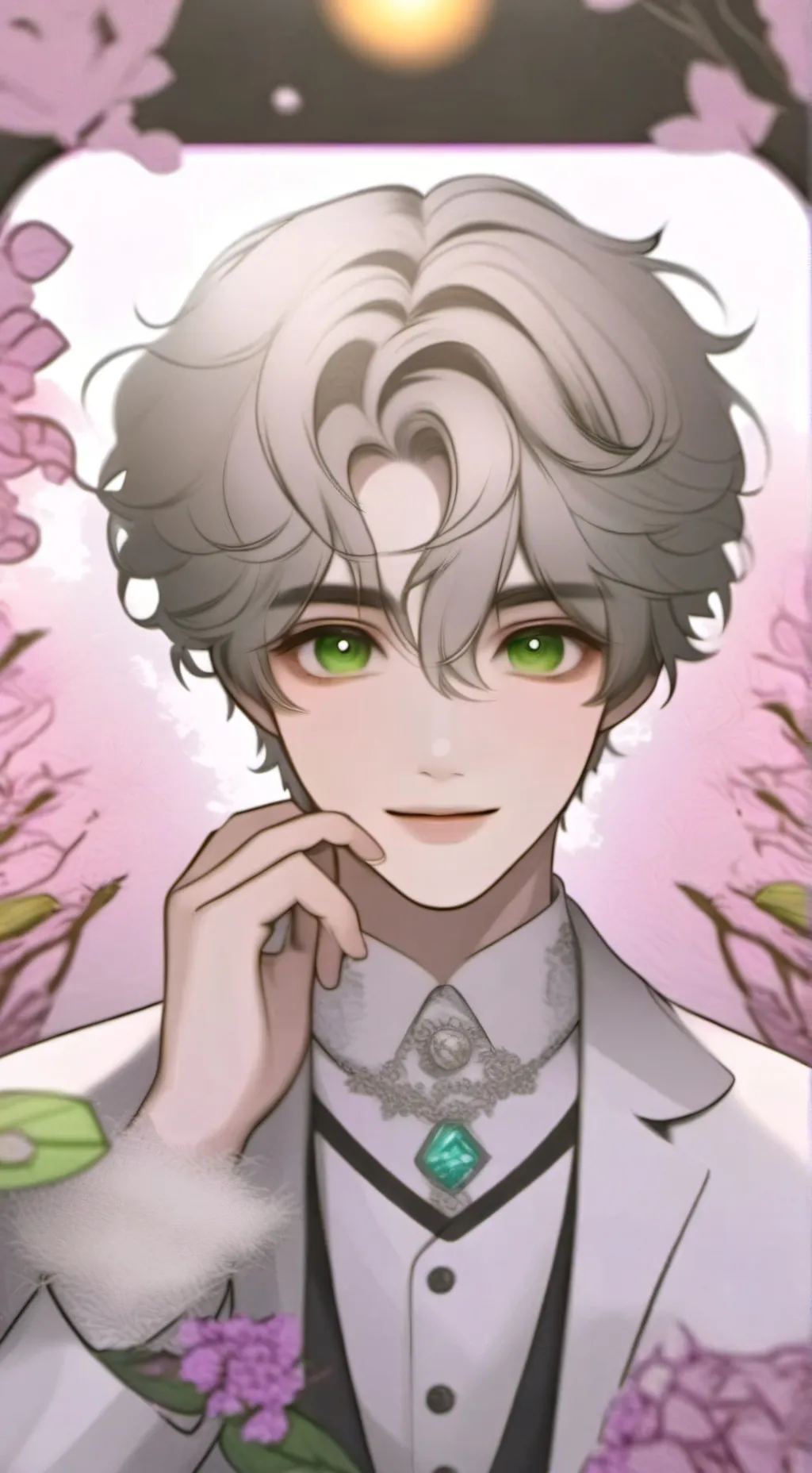 ai character: Matías  background
