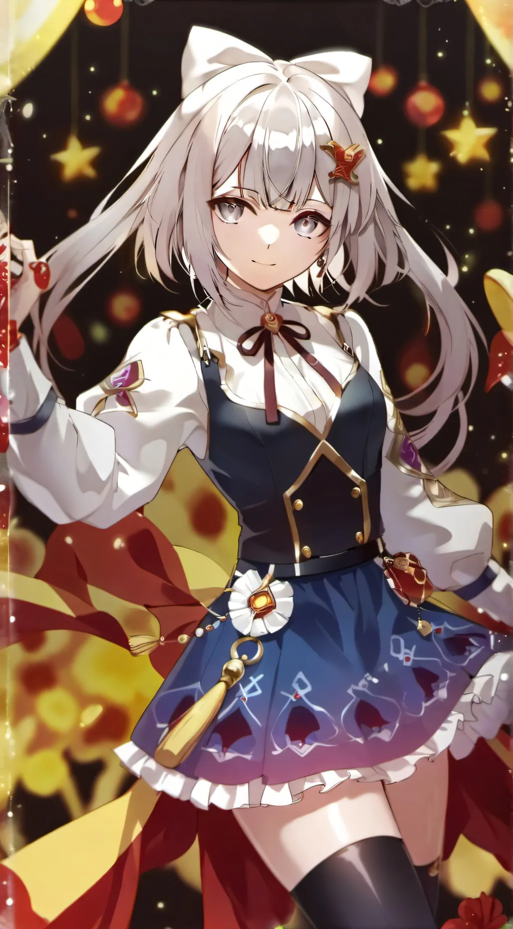 ai character: Alessandra  background