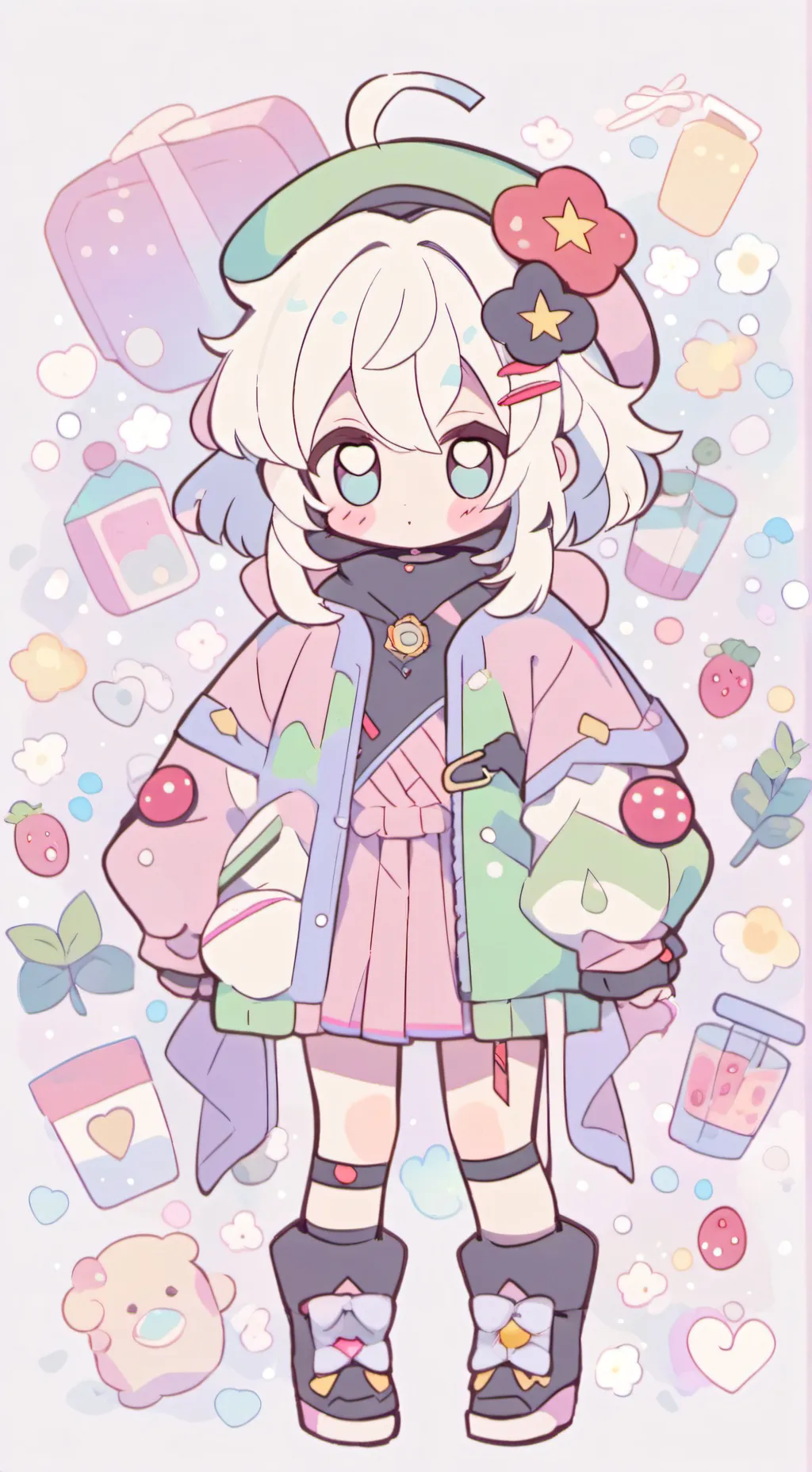 ai character: payasa rosa 🤡 background