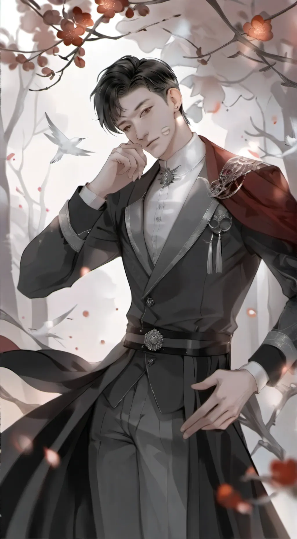 ai character: Kim min-ho background