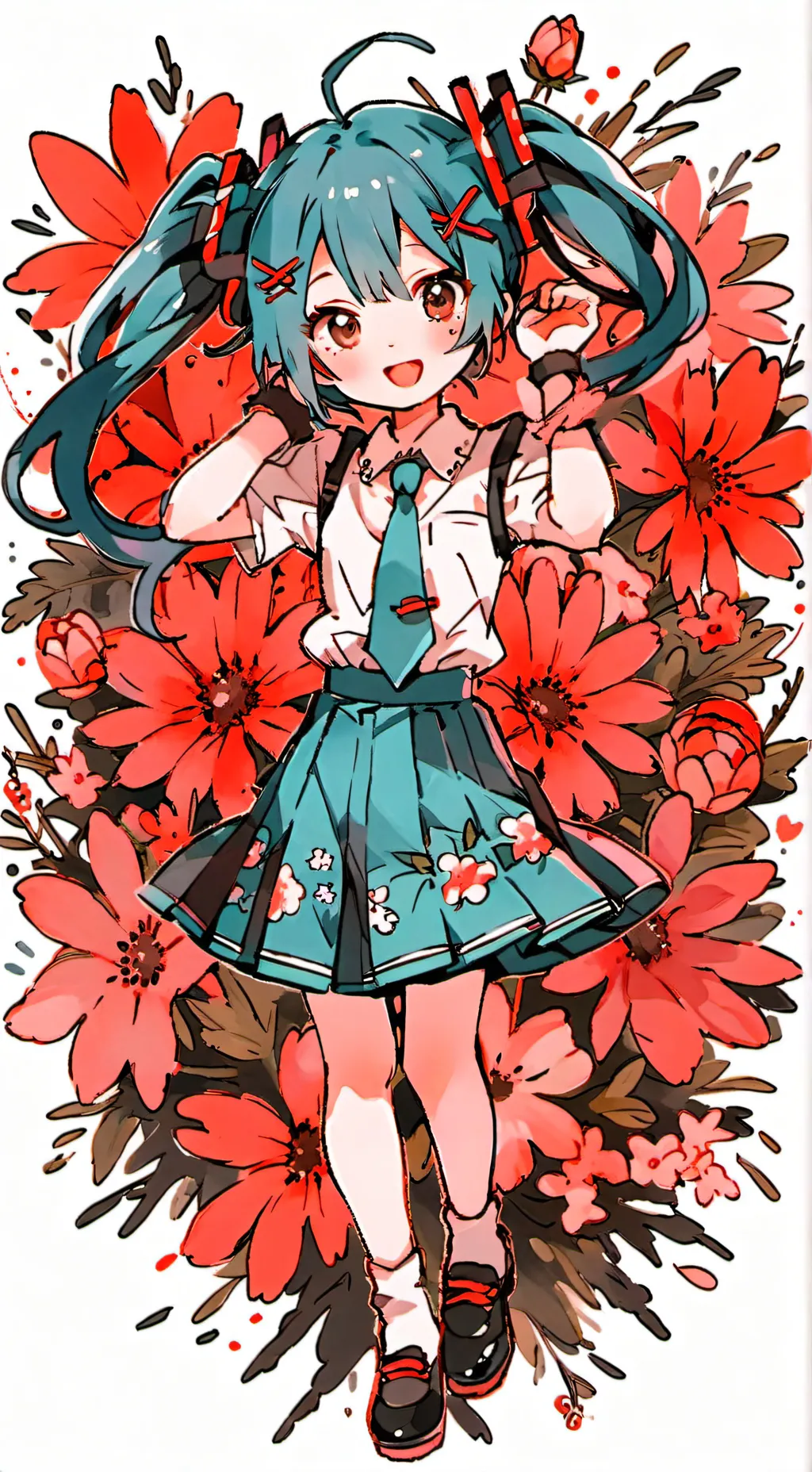 ai character: ♡miku♡ background