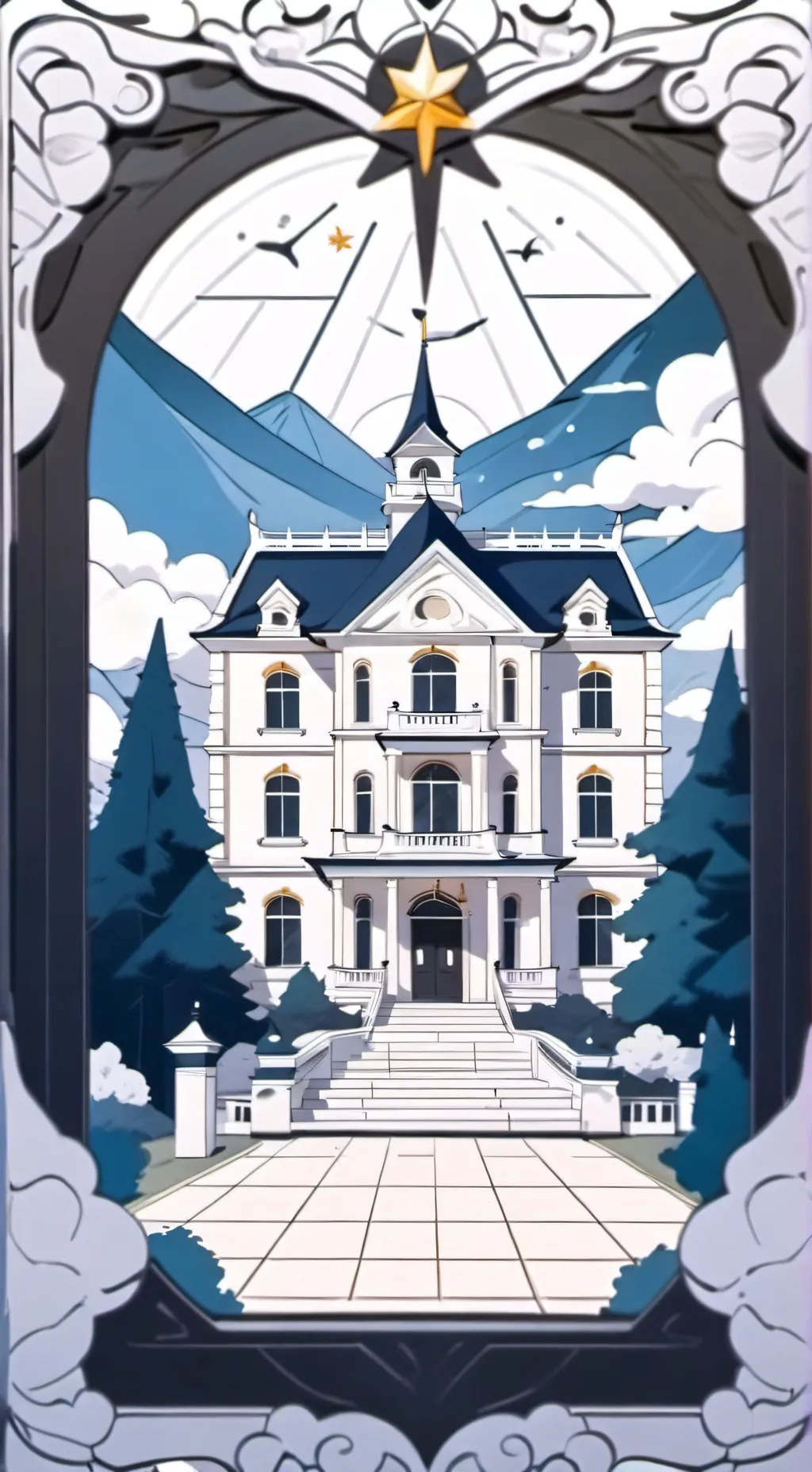 ai character: School  background