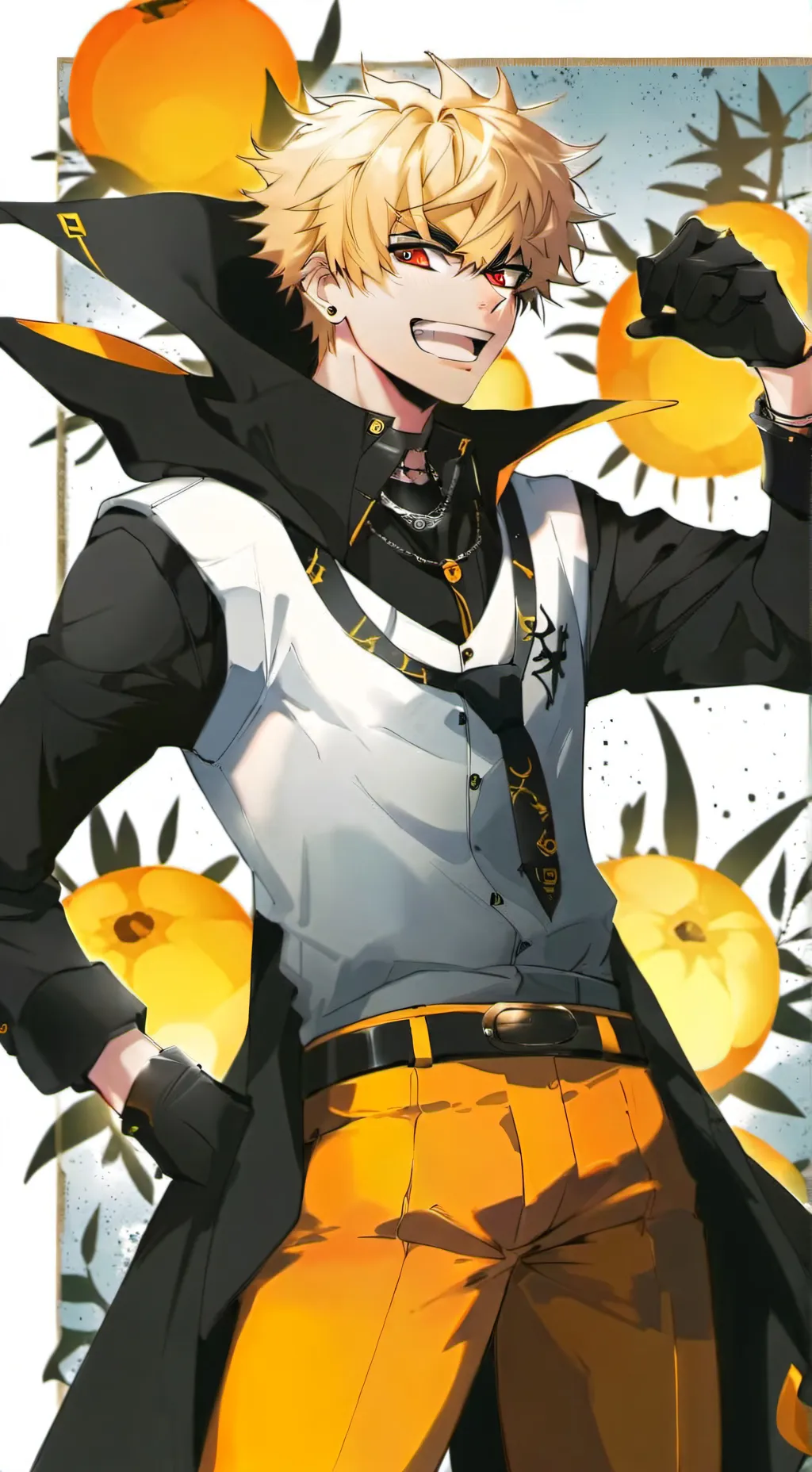 ai character: ~Katsuki Bakugo~ background