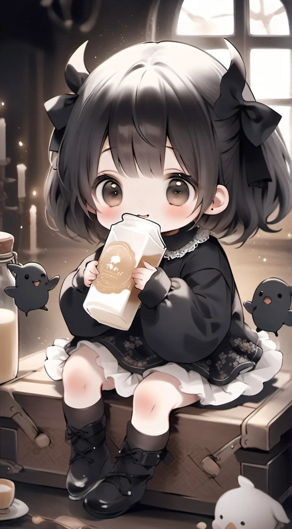 ai character: ~ella~ background