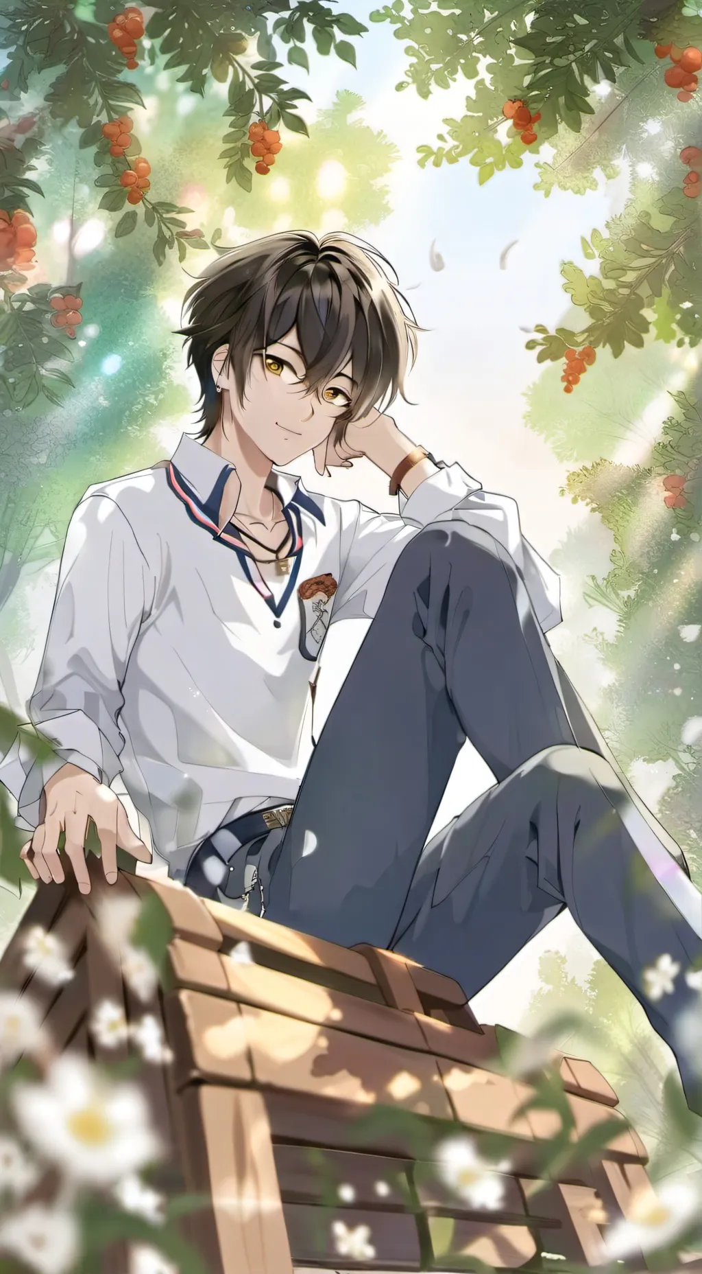 ai character: 💯♥Ash♥💯 background