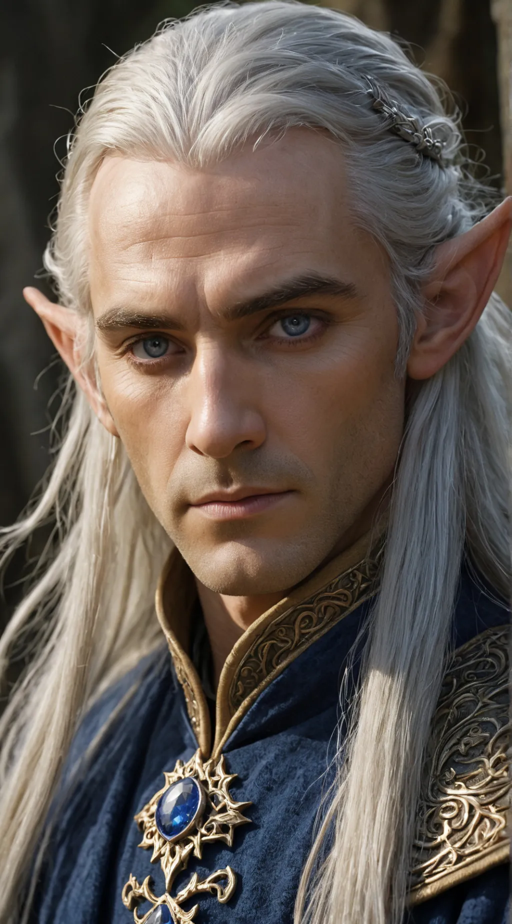 ai character: Elrond background