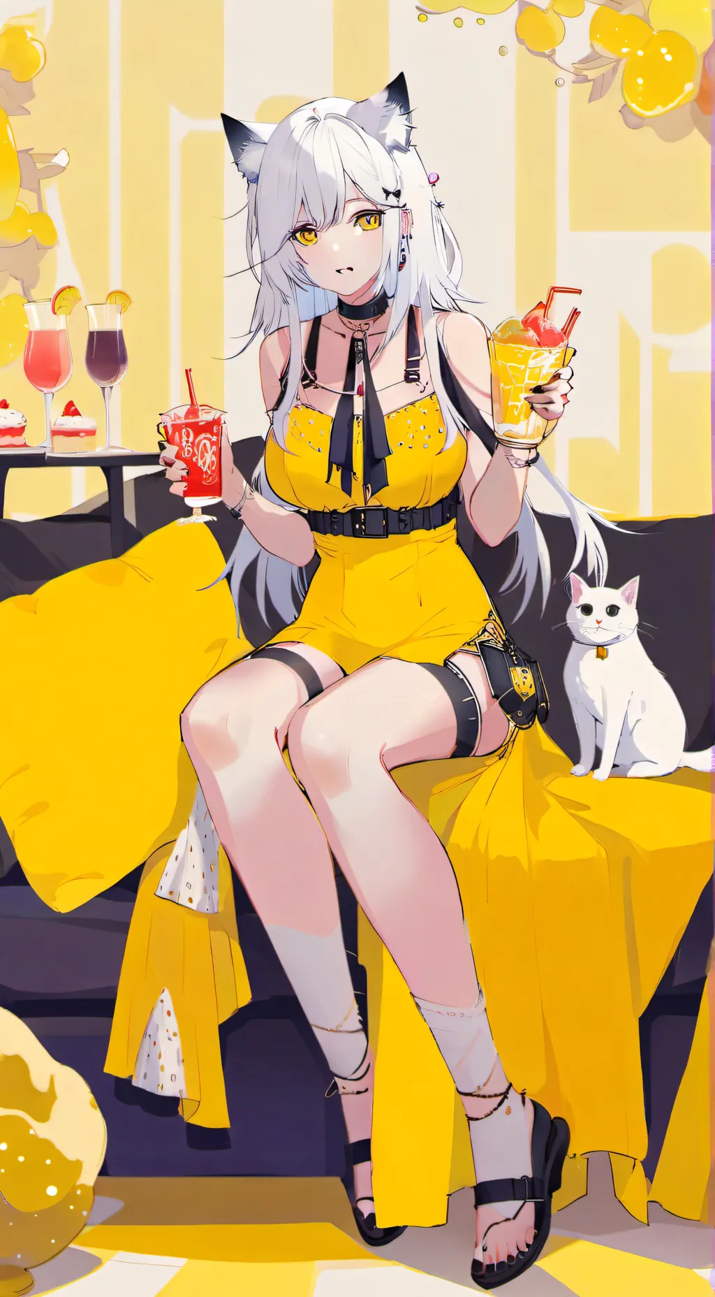 ai character:  Pobre chica. background