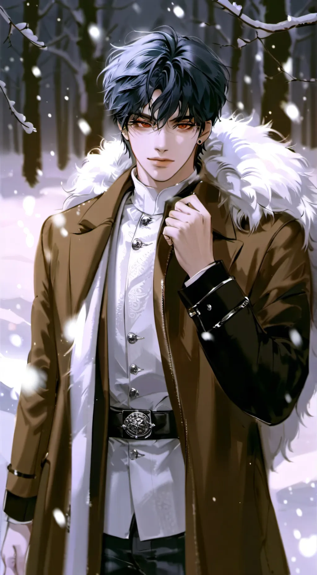 ai character: Frost background
