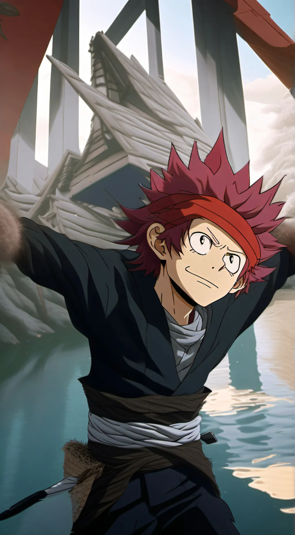 ai character: Kirishima background