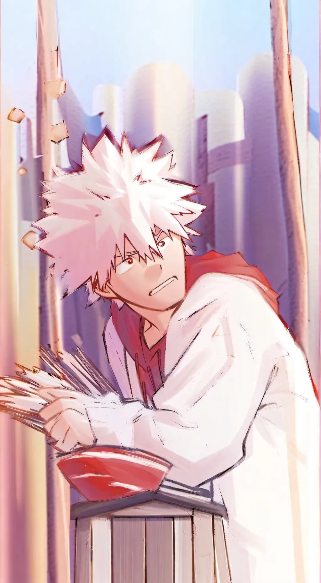 ai character: Bakugo!~MHA® background