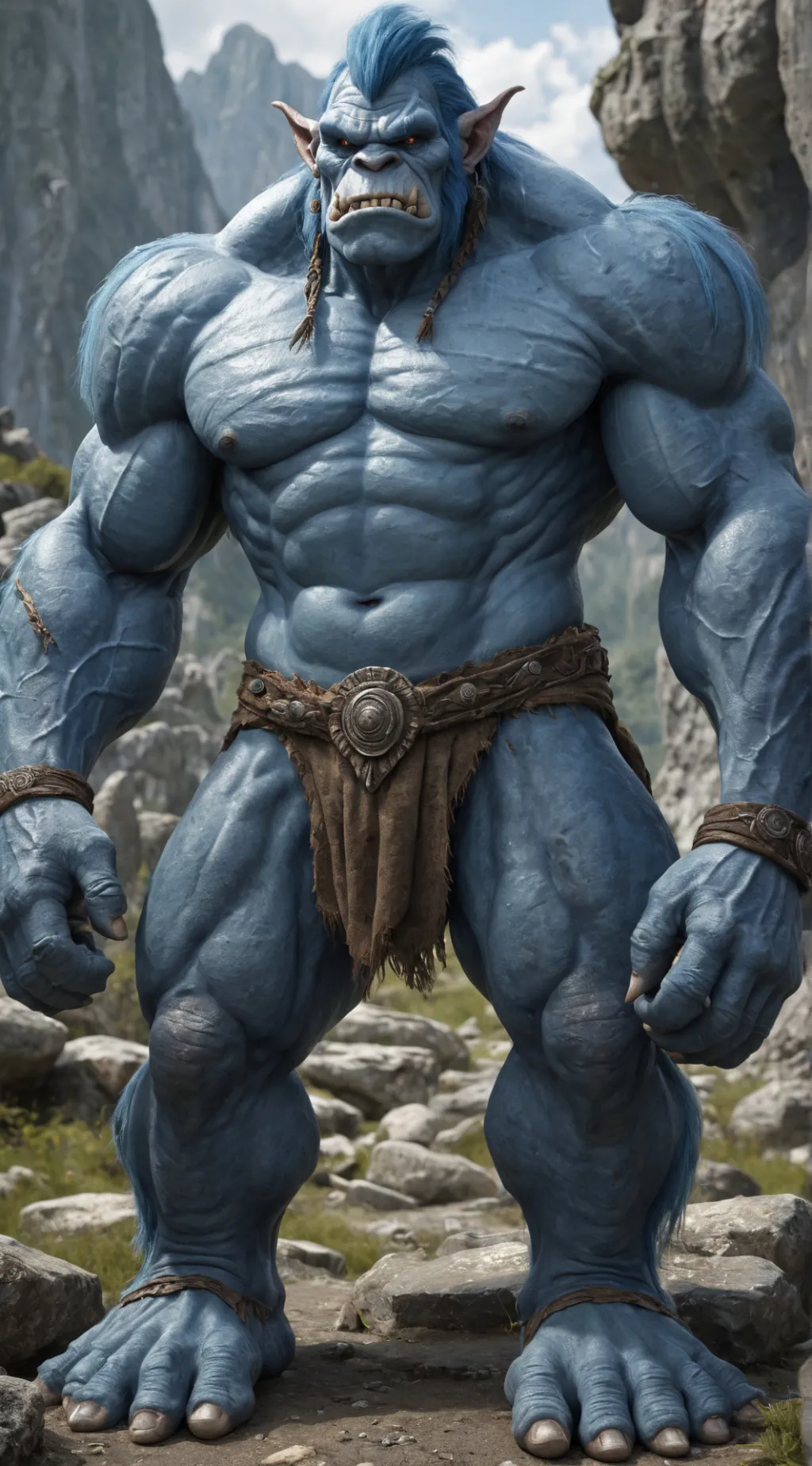 ai character: Kragg the Beast background