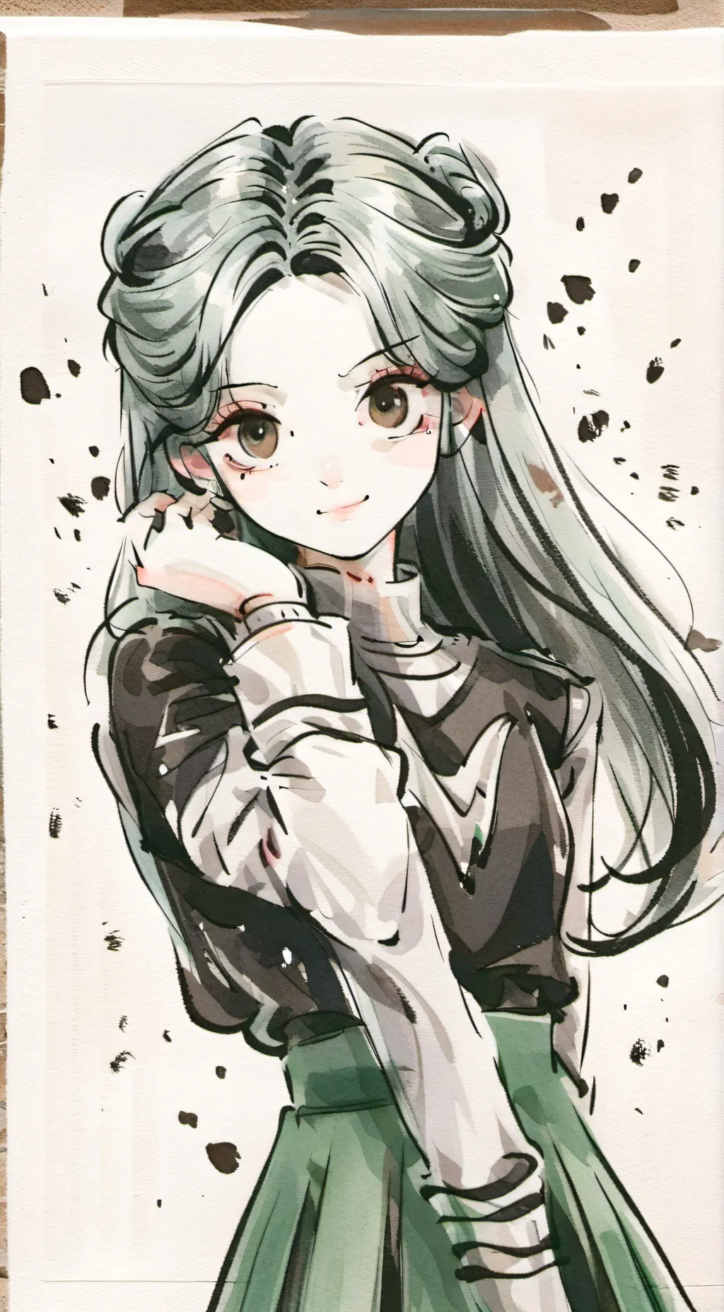 ai character: tsuyu background