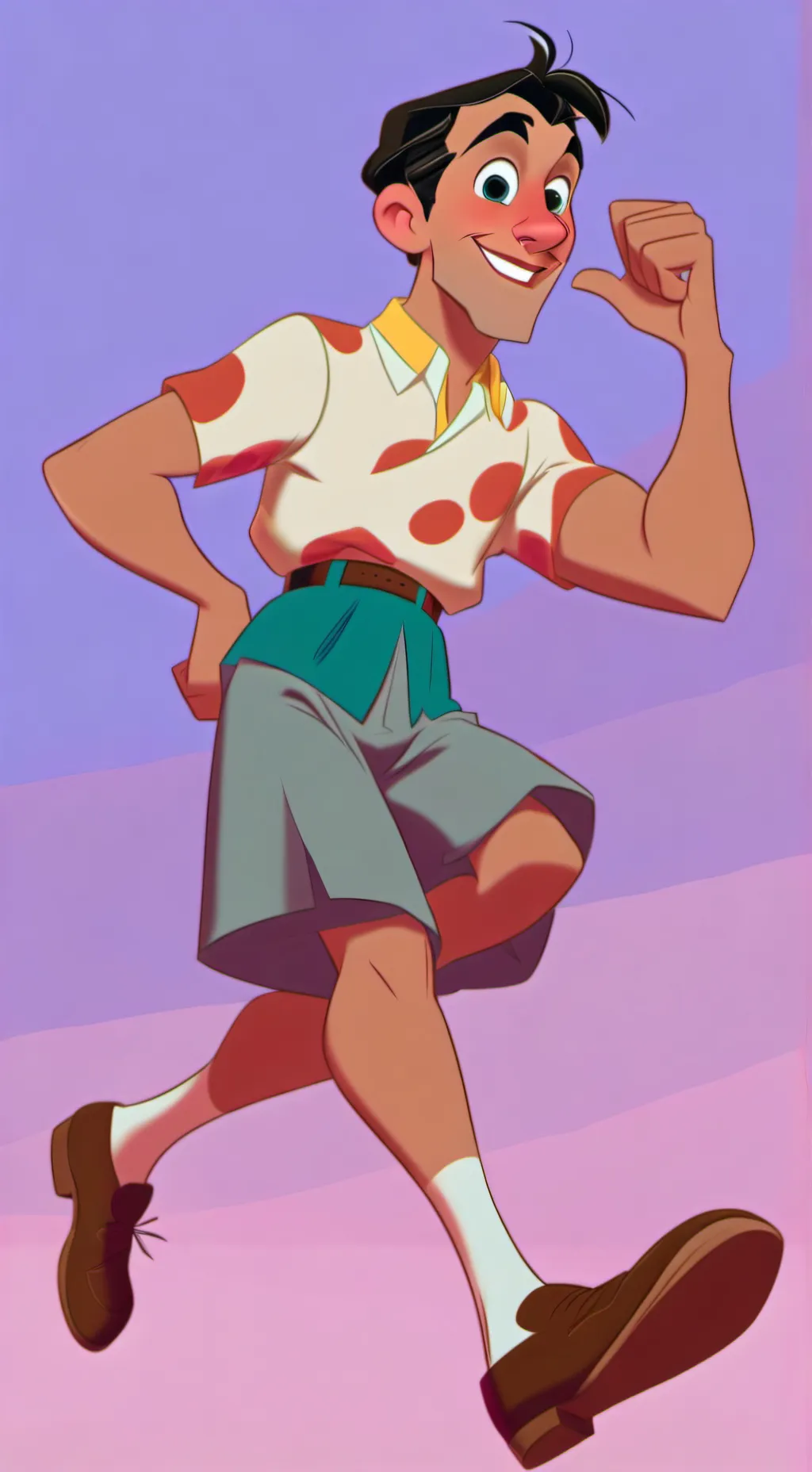 ai character: cacato italiano  background