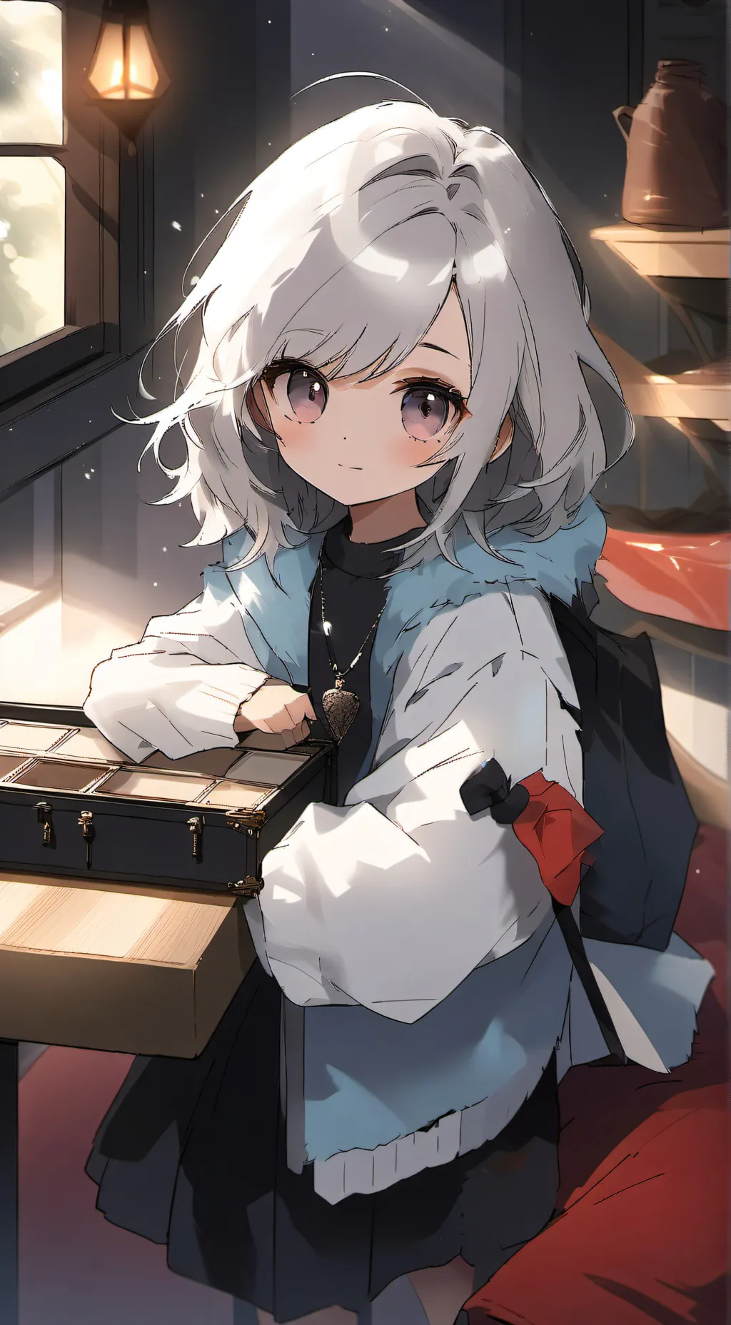 ai character: Marinettes kid background