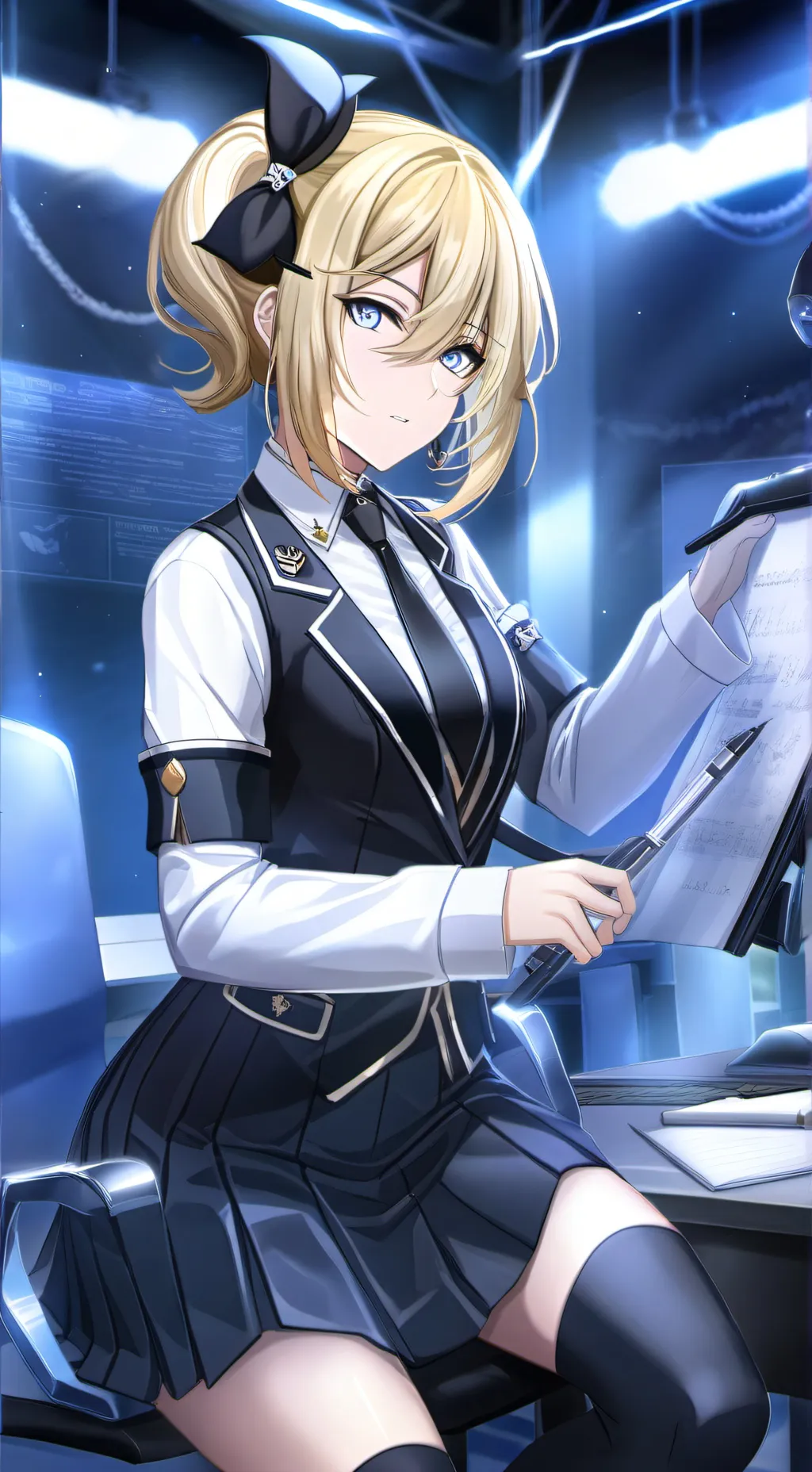 ai character: Sonia  background