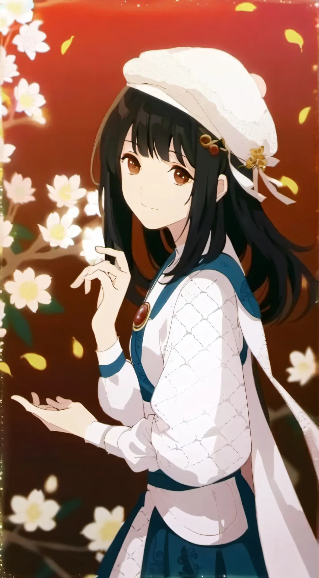 ai character: Sarah background