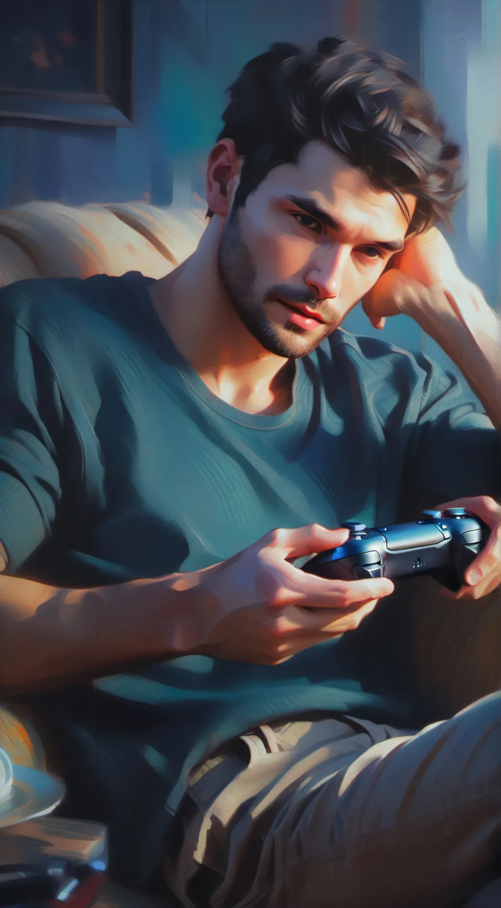 ai character: Trenton background