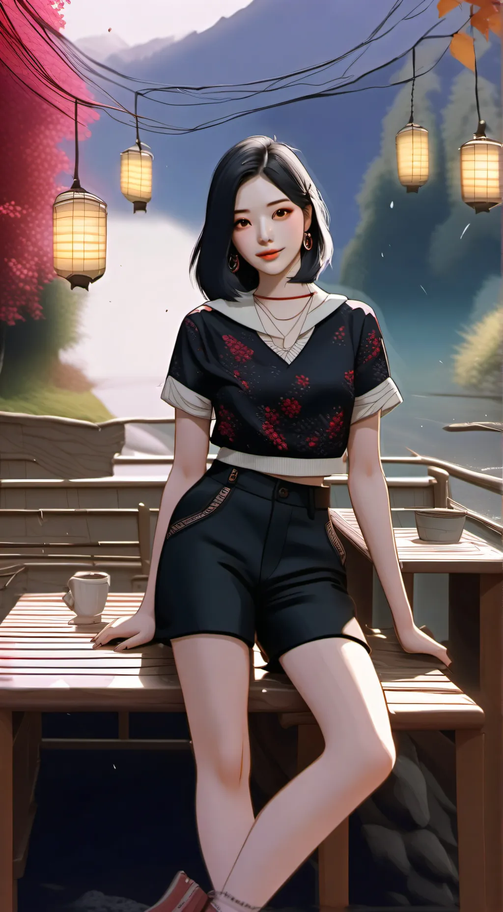 ai character: Laura background