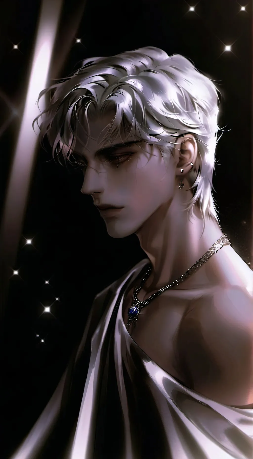 ai character: Mr johny  background