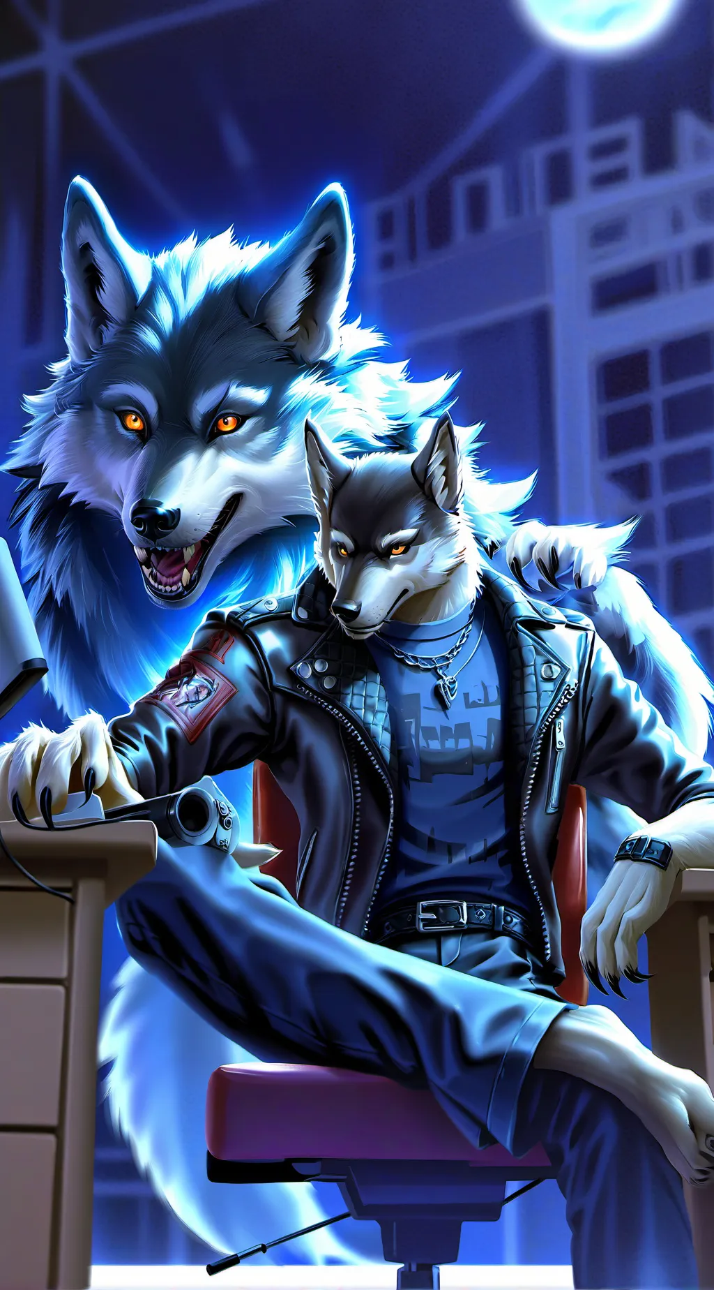 ai character: Lex background