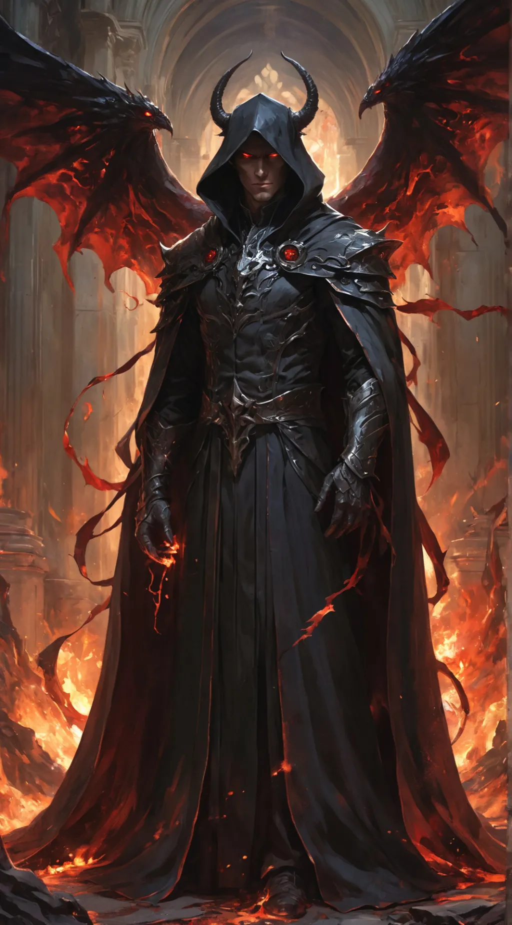 ai character: Lucien background