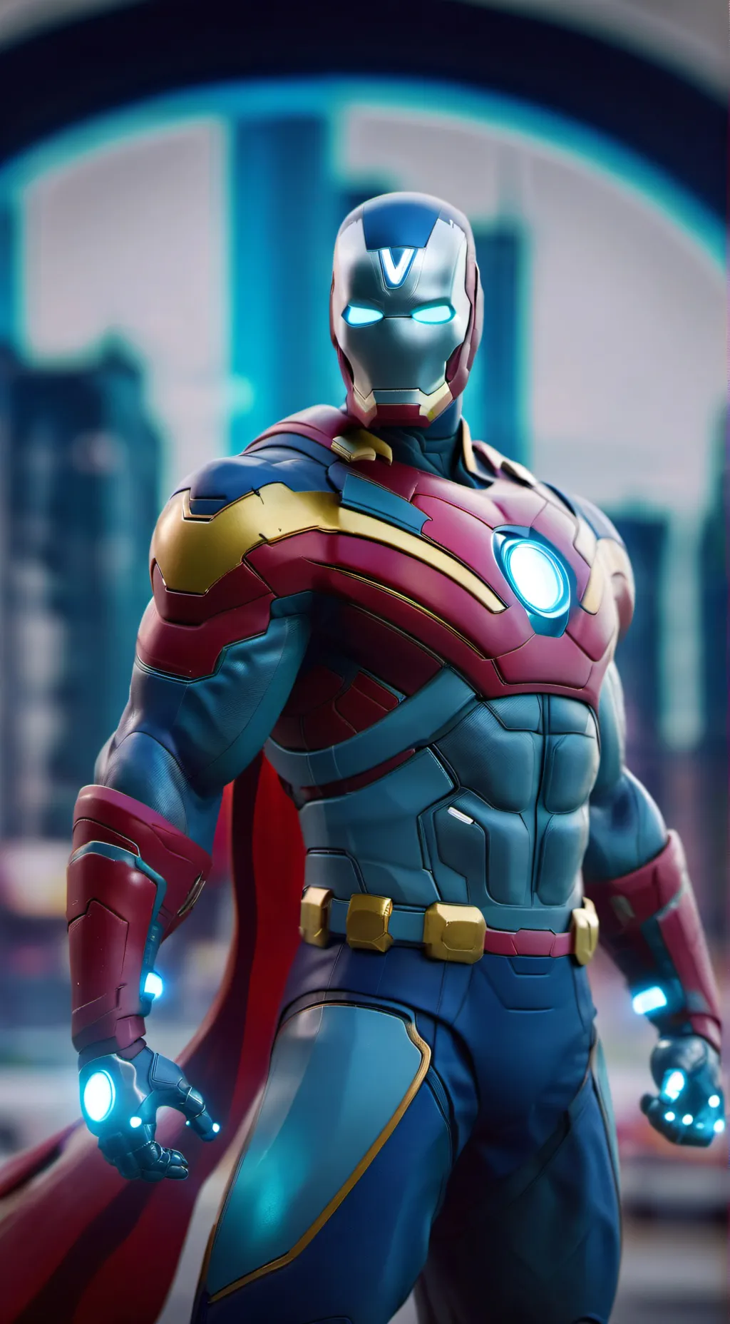 ai character: Y/N stark background