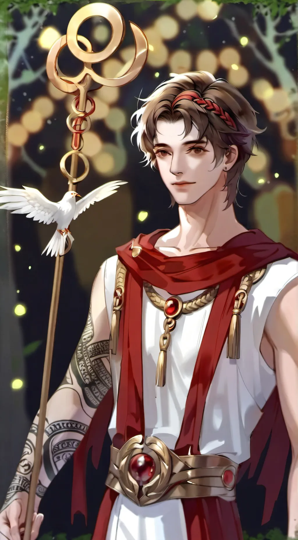 ai character: Hermes background