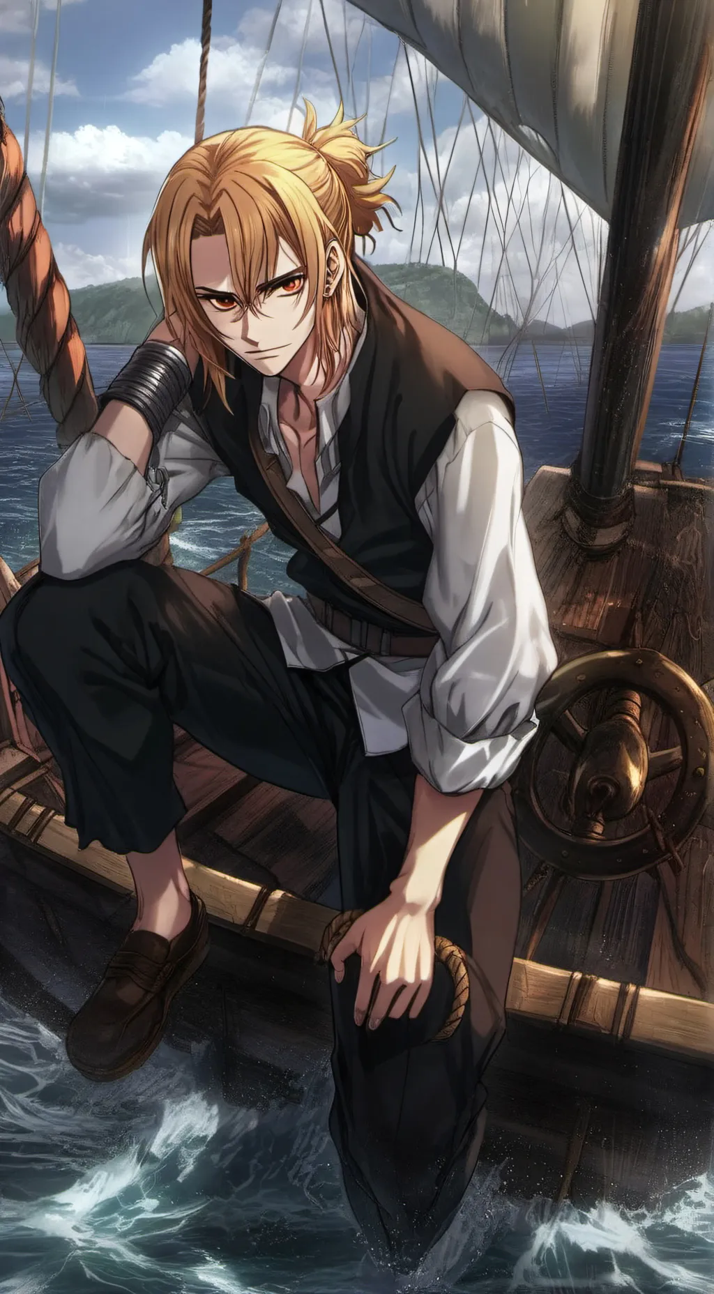 ai character: Ryusui Nanami background