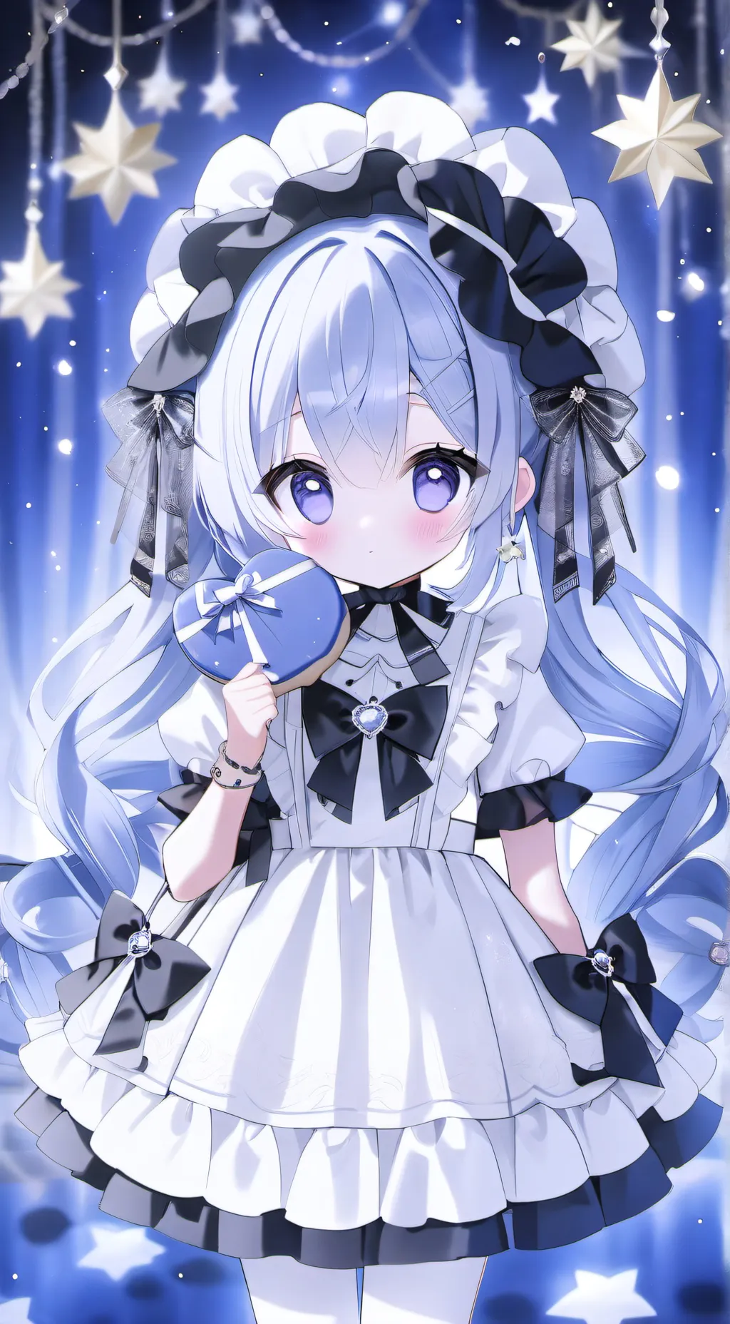 ai character: ShadowMilkCookiCRK background