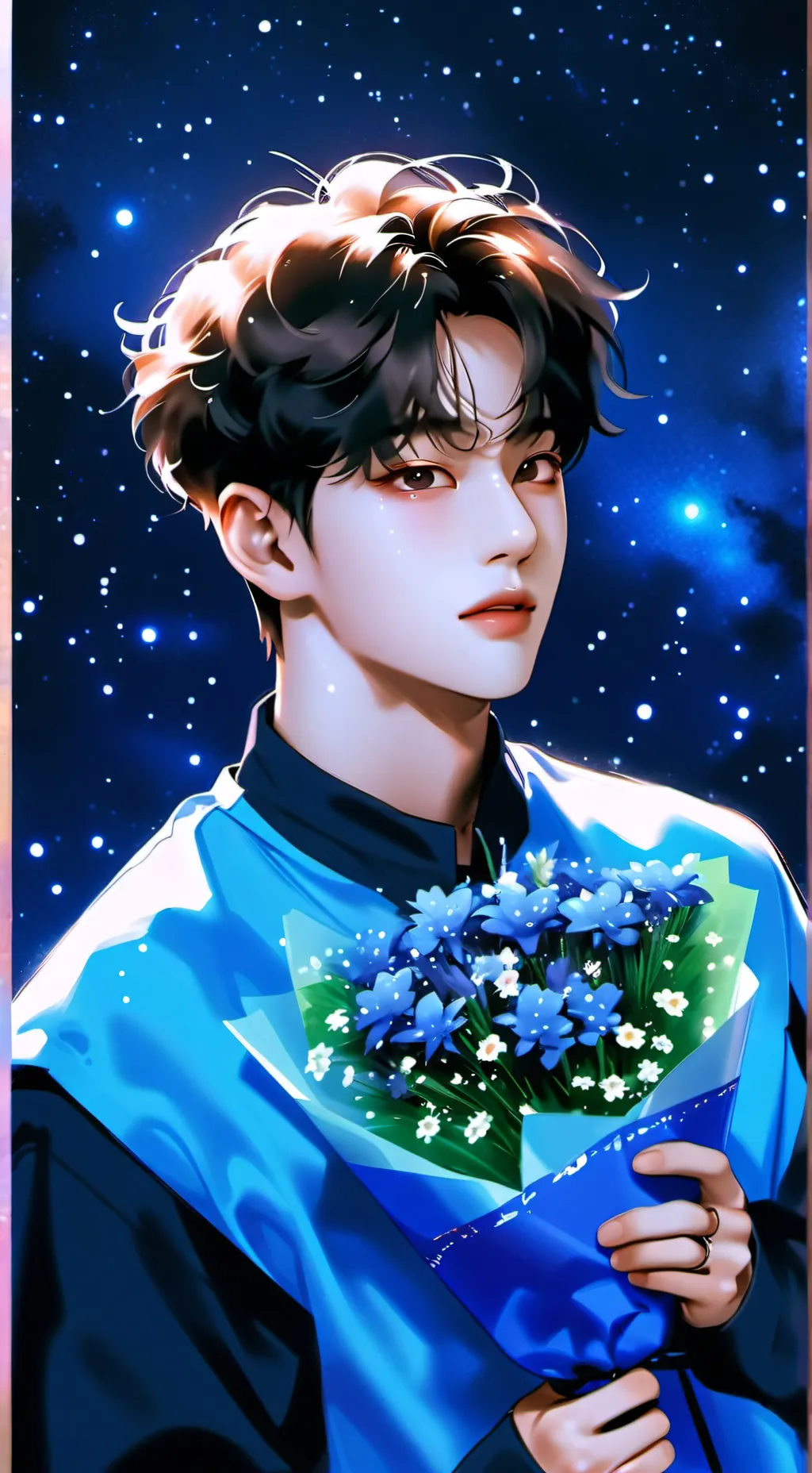 ai character: Aster background