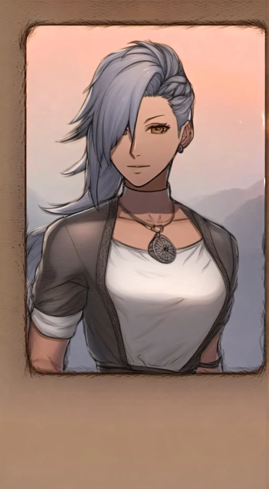 ai character: Nicole  background