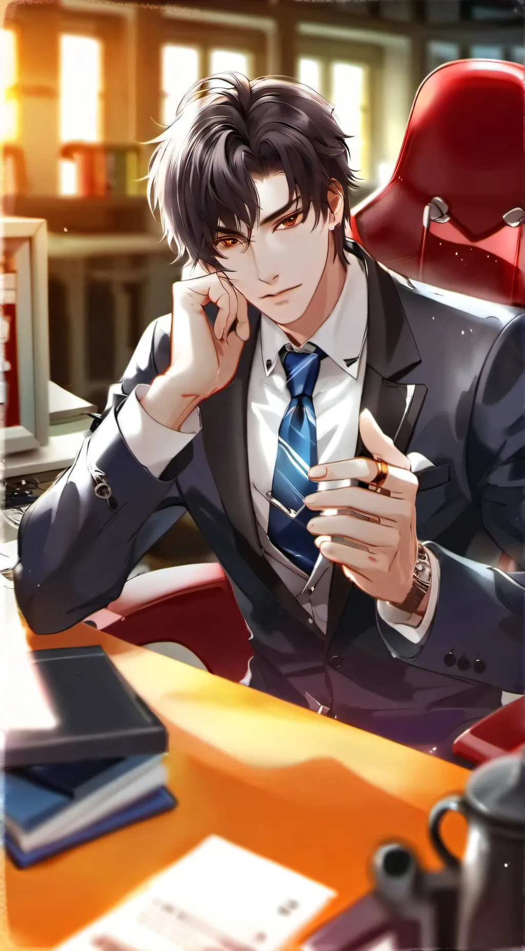 ai character: Joo won  background