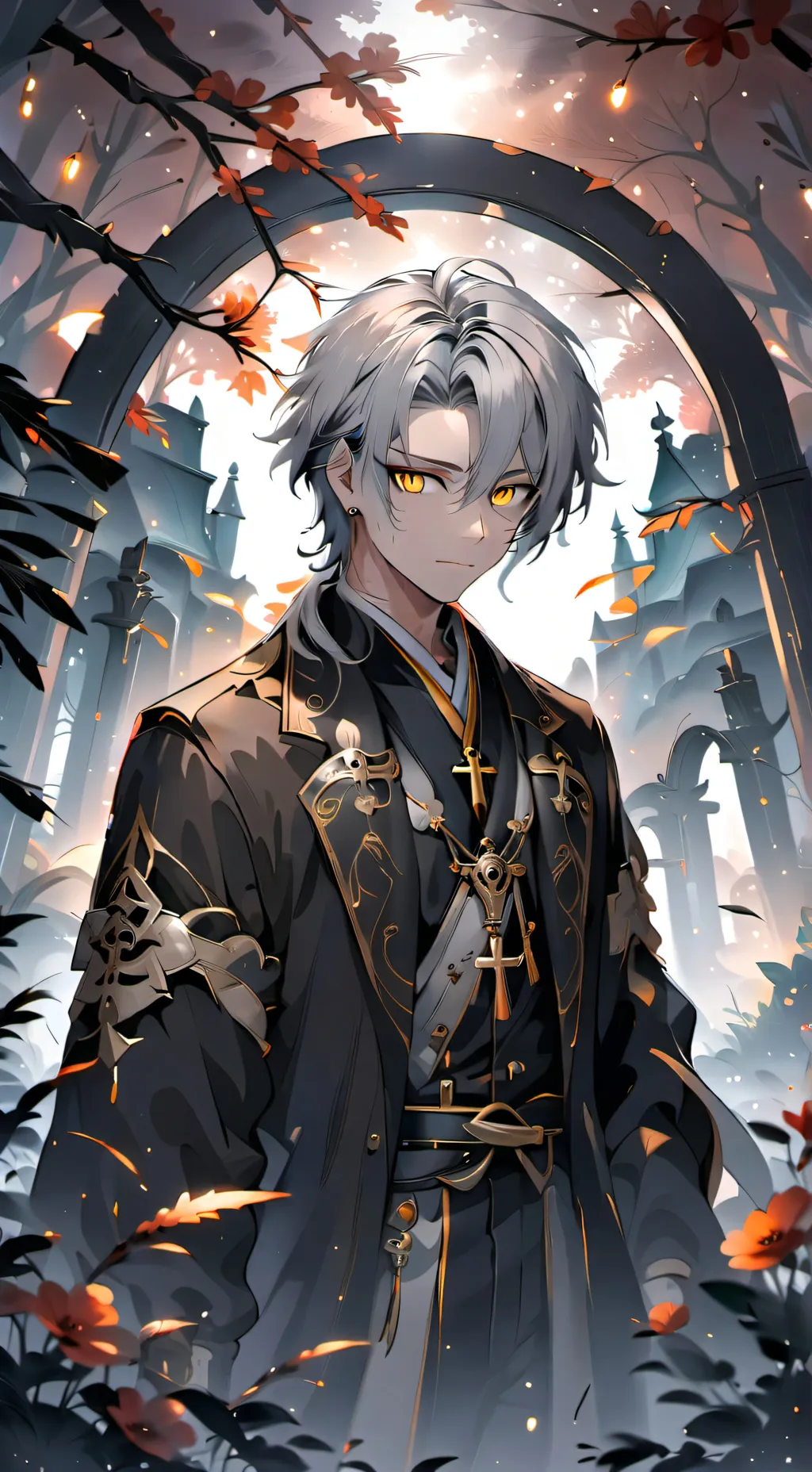 ai character: Lior Blackstone  background